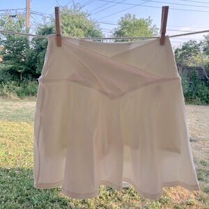 Mini Skirt Tennis with Shorts